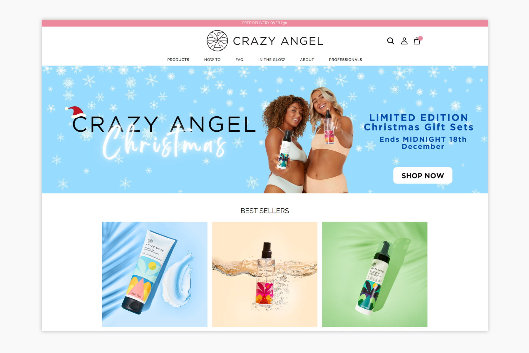 Crazy Angel Homepage