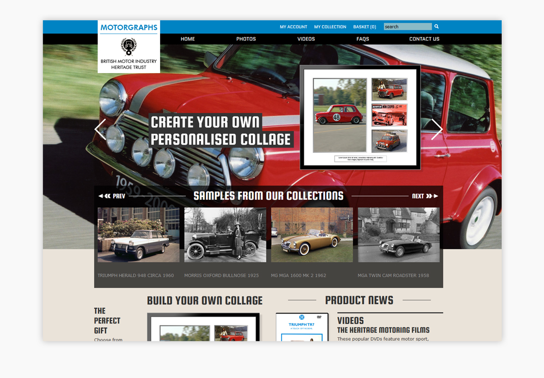 Motorgraphs Homepage