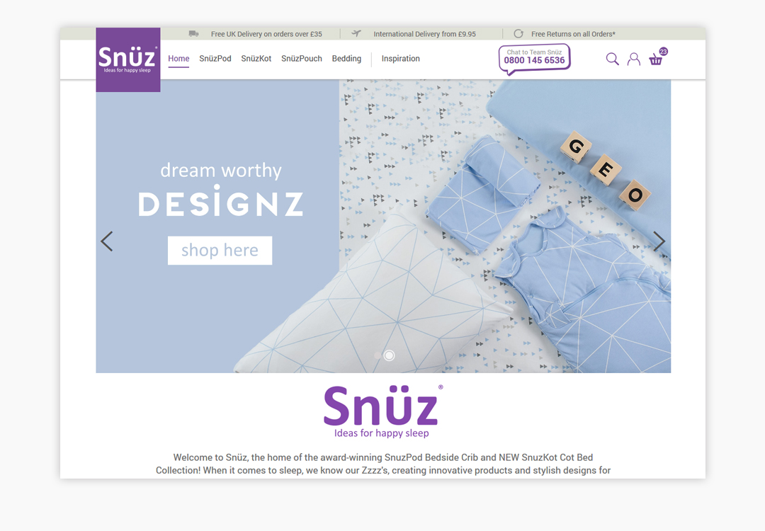 Snuz Homepage